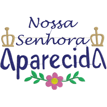 Matriz de Bordado Nossa Senhora Aparecida 2